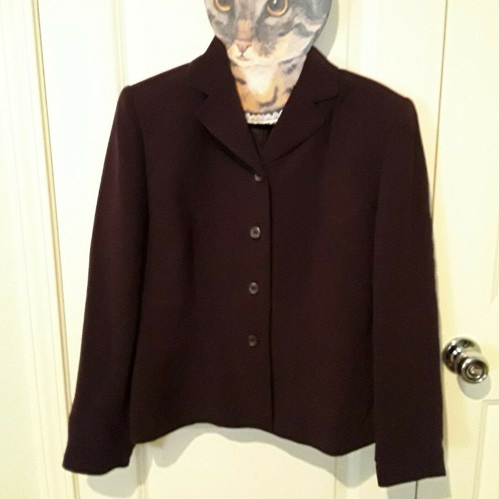 WORTHINGTON Women's 4 Button 2 Piece Skirt Suit